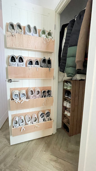 Slim Shoe Shoe Storage Ideas For Back Door Shoe Rack, Hardwood