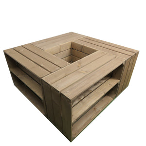 APPLE CRATE COFFEE TABLE COMBO