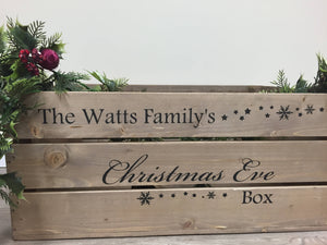 Personalised Christmas Eve Box - Large - 2 designs available