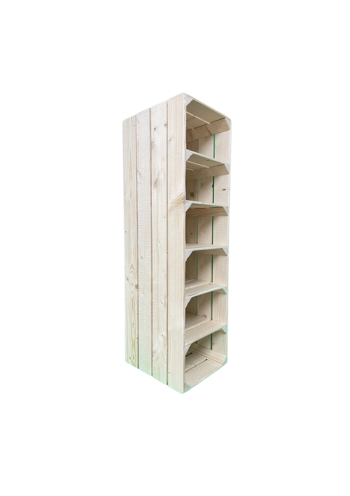 Wine crate 2025 shoe storage