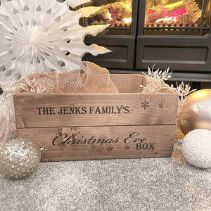 PERSONALISED CHRISTMAS EVE BOX -  2 DESIGNS AVAILABLE