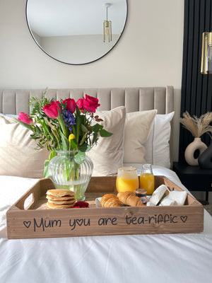 MOTHERS DAY TRAY - BREAKFAST IN BED - TEA TRAY - MOTHERS DAY GIFT