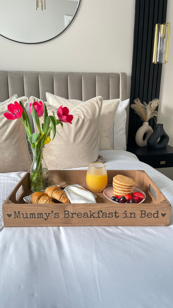 MOTHERS DAY TRAY - BREAKFAST IN BED - TEA TRAY - MOTHERS DAY GIFT